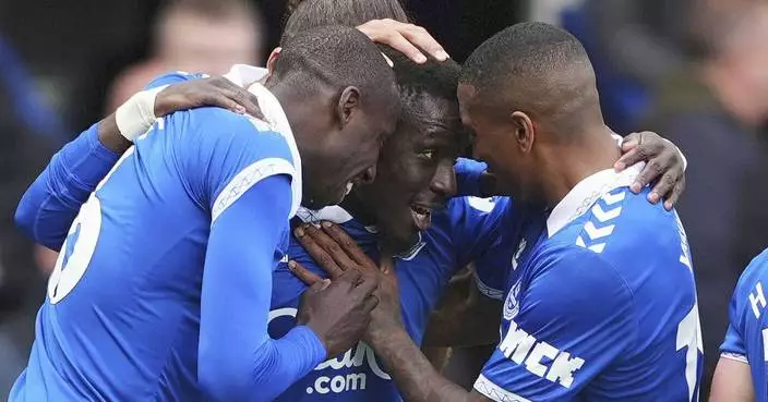 Everton boosts survival hopes with 2-0 win over struggling Nottingham Forest in Premier League