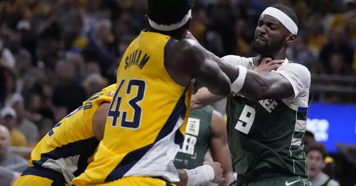 Short-handed Bucks take another hit with Bobby Portis Jr.&#8217;s early ejection vs. Pacers in Game 4