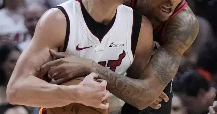 Heat beat Bulls 112-91 to secure the eighth seed for second straight year