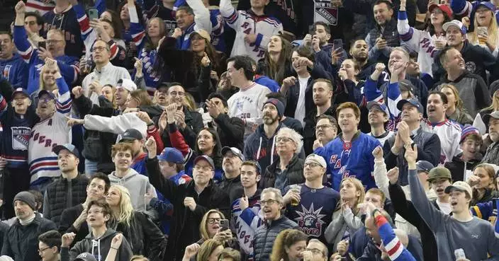 NHL says it set a single-season attendance record with over 22.5 million fans in 2023-24