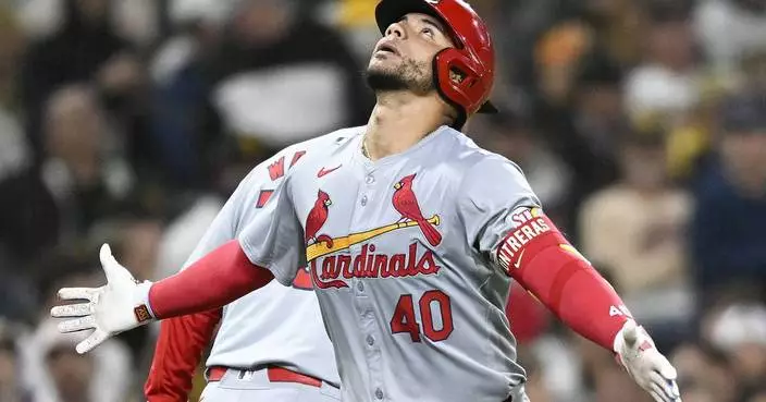 Contreras&#8217; go-ahead homer helps Mikolas and the Cardinals beat the Padres 5-2