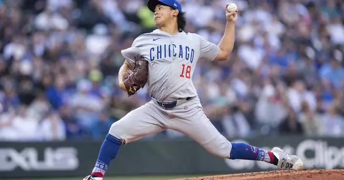 Shota Imanaga continues strong start to major league career as Cubs top Mariners 4-1