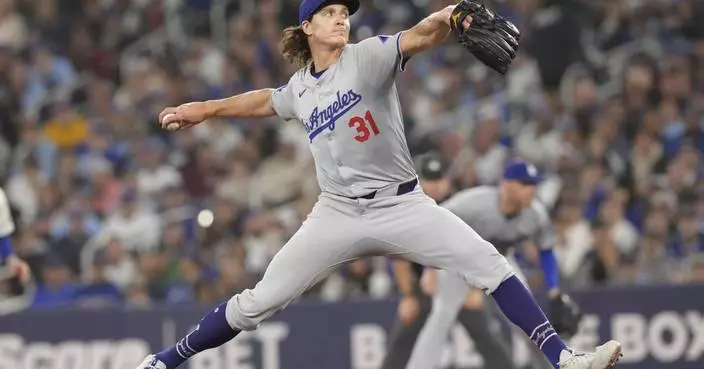 Dodgers extend winning streak to 6 as Tyler Glasnow gets first career victory against Blue Jays
