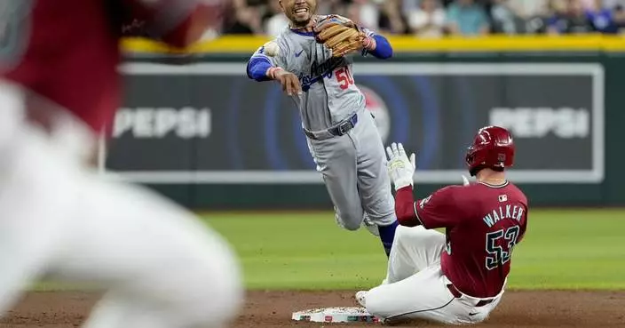 Rookie Andy Pages has 3 RBIs to continue hot start as Dodgers beat Diamondbacks 8-4