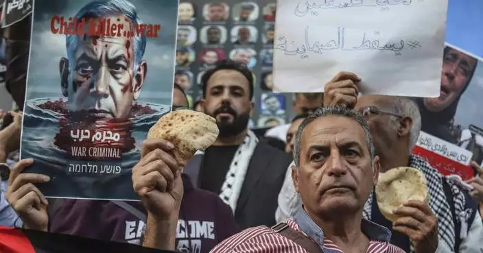 Egyptian authorities arrest 10 after a pro-Gaza rally calling for severing ties with Israel