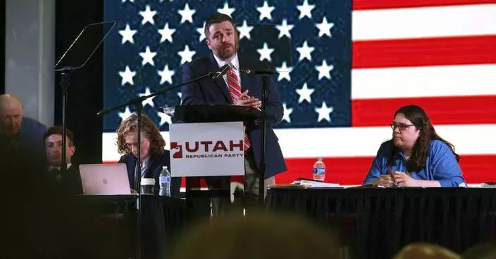 Utah GOP picks Trump-backed mayor as nominee to replace Sen. Mitt Romney, but primary foes await