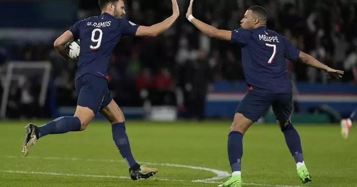 Mbappé sets up late equalizer as French leader PSG and rock-bottom Clermont finish 1-1
