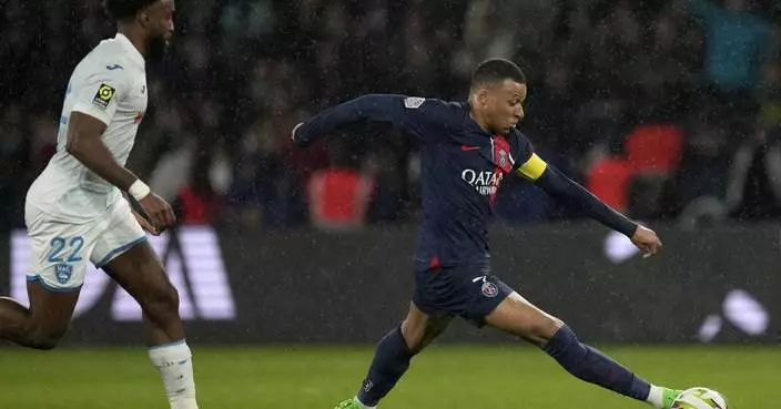 PSG wins another French league in Kylian Mbappé's last season at the club after Monaco loses at Lyon