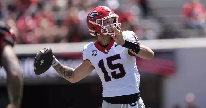 Starting QBs return for SEC&#8217;s top 4 from last season as other teams turn to backups, transfers