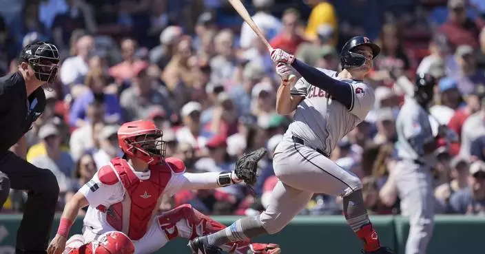 Will Brennan homers, Guardians beat Red Sox 6-0 to spoil Boston's Patriots’ Day game