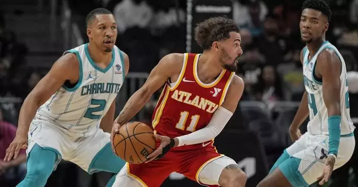 Hornets spoil Young&#8217;s return, beating Hawks 115-114 on Bridges&#8217; late layup