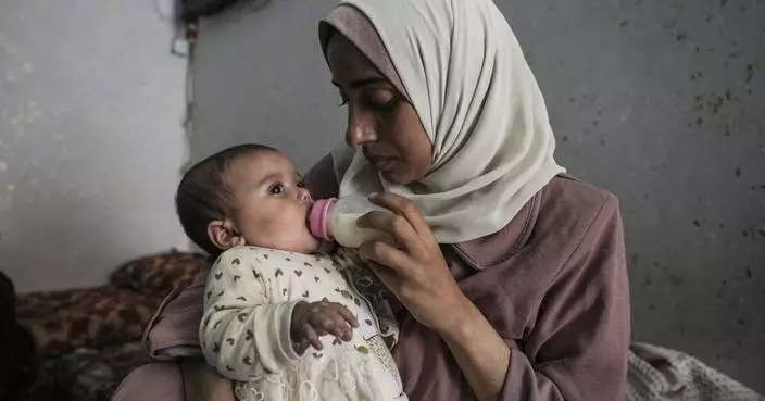 These Palestinian mothers in Gaza gave birth Oct. 7. Their babies have known only war