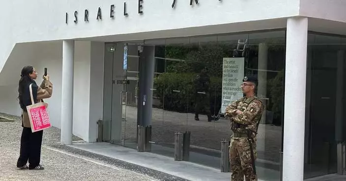 Artist refuses to open Israeli pavilion at Venice Biennale until cease-fire, hostage release