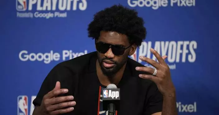 76ers All-Star center Joel Embiid says he has Bell&#8217;s palsy