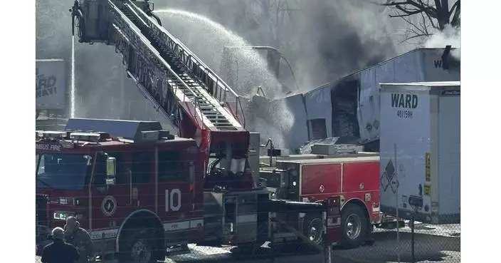 Fire in truck carrying lithium ion batteries leads to 3-hour evacuation in Columbus, Ohio