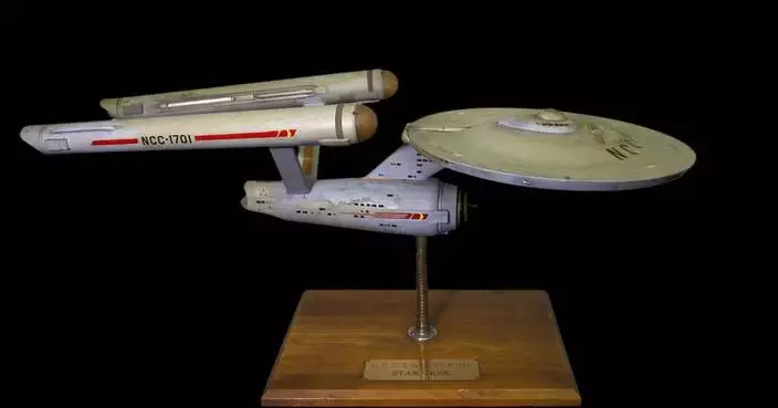 Long-lost first model of the USS Enterprise from &#8216;Star Trek&#8217; boldly goes home after twisting voyage
