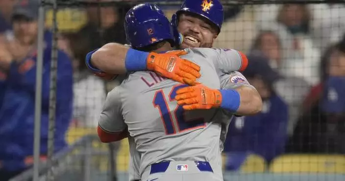 Francisco Lindor slugs tiebreaking 2-run homer, Mets knock off the Dodgers for 5th straight win