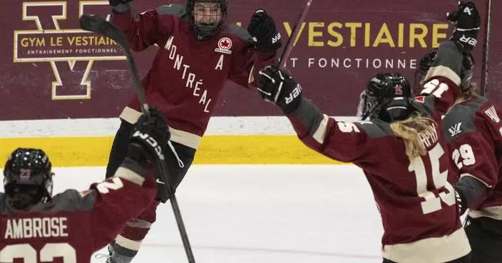 Montreal scores twice in final minutes and rallies to beat Minnesota 4-3 in PWHL
