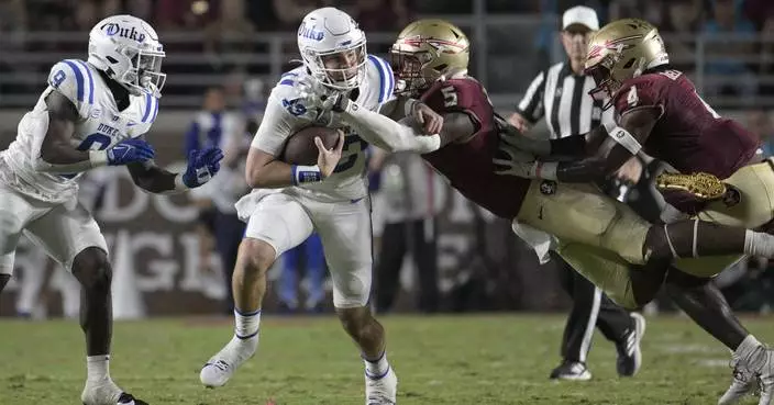 Rams make a rare first-round NFL draft pick, taking Florida State defensive end Jared Verse 19th