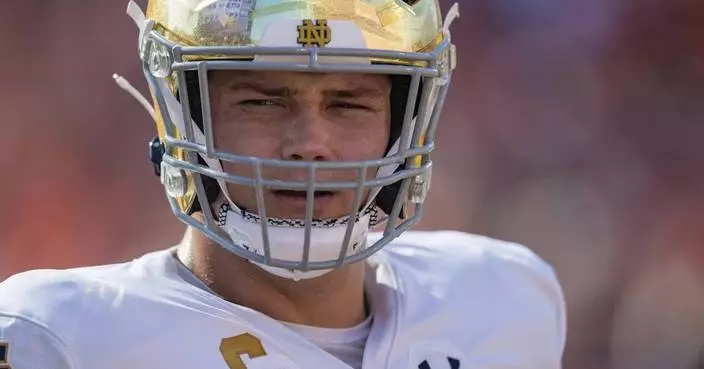 Chargers select Notre Dame offensive tackle Joe Alt with fifth pick in NFL draft