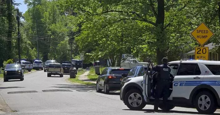 3 law officers serving warrant are killed, 5 wounded in shootout at North Carolina home, police say
