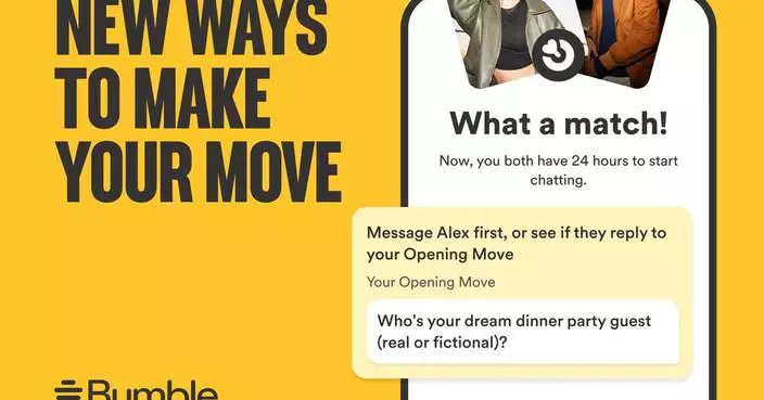 Bumble Gives Women More Choice to Make the First Move