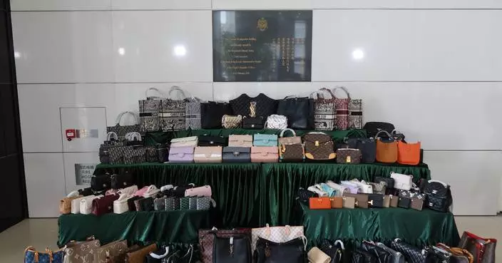 Hong Kong Customs steps up enforcement action against counterfeit goods activities with approach of Labour Day Golden Week of Mainland