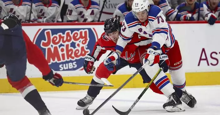 Rangers take a 3-0 series lead with 3-1 win over Capitals