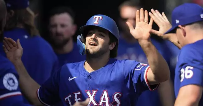 Seager's RBI groundout and Taveras RBI single lead the Rangers over the Tigers 9-7