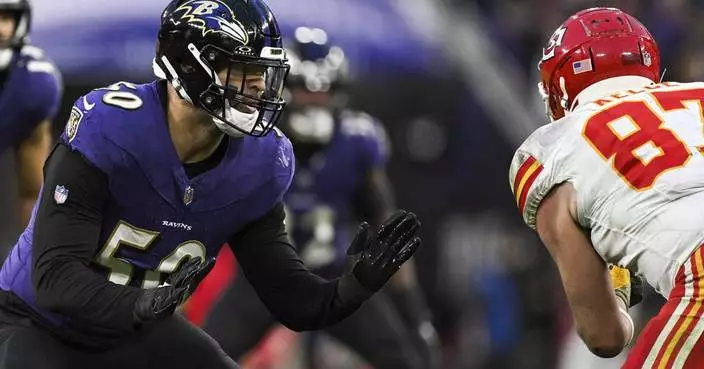 Linebacker Kyle Van Noy is returning to the Ravens on a $9 million, 2-year deal, AP source says
