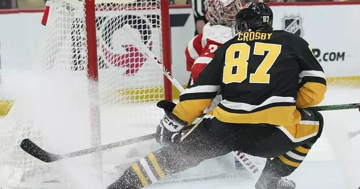 Penguins improve playoff chances with 6-5 OT win over Detroit