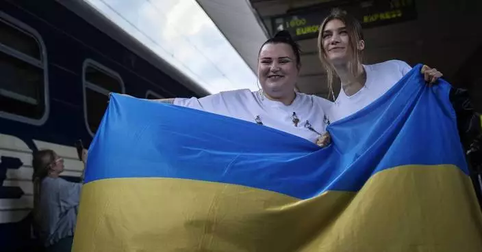 Ukrainian duo heads to the Eurovision Song Contest with a message: We&#8217;re still here