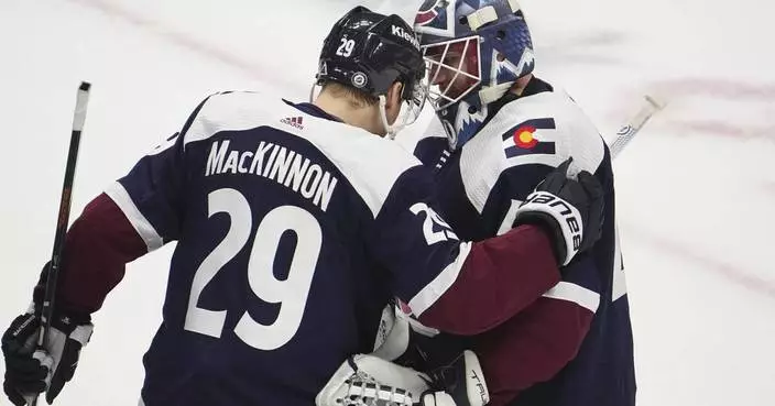 MacKinnon versus Hellebuyck highlight first-ever playoff meeting between Avalanche and Jets