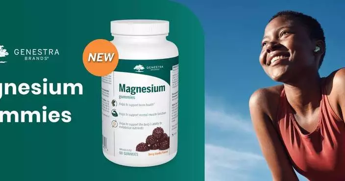 Goodness in a Gummy - Genestra Brands® New Magnesium Gummies