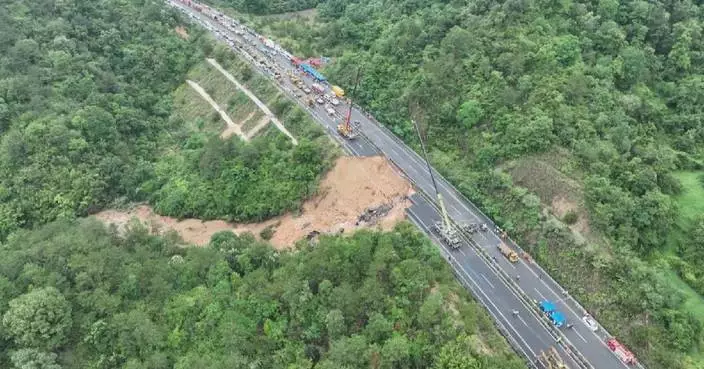 24 dead after road collapse in south China&#8217;s Guangdong