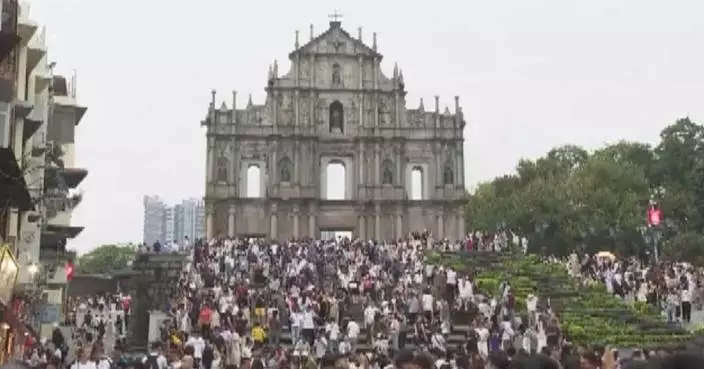 Macao welcomes booming cultural tourism during May Day holiday