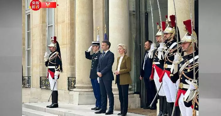 Macron, von der Leyen see Xi off after trilateral meeting