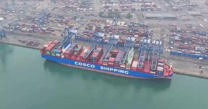 1st direct shipping route from north China to South America opens