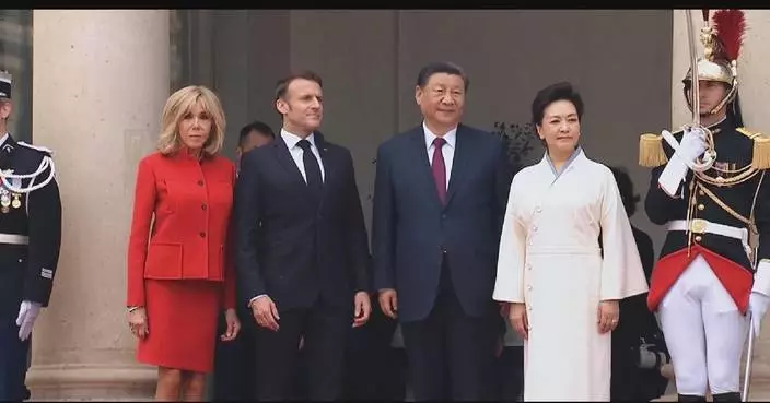 Xi attends series of activities on second day of state visit to France
