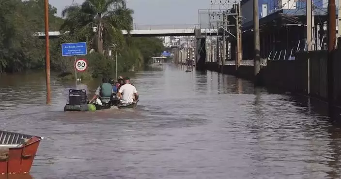 Major flooding in southern Brazil leaves towns under water, causes power, water outrages