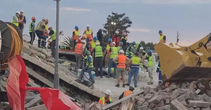 Rescue efforts underway after building collapse in South Africa