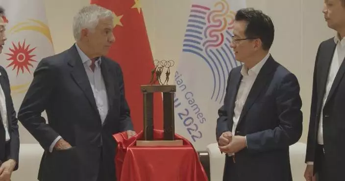 IOC vice president donates &#8220;Millennium Gate&#8221; sculpture to Hangzhou Asian Games Museum