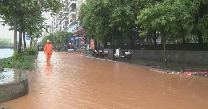 Heavy rainfall in Nanning triggers floods, disrupts traffic, leads to rescue