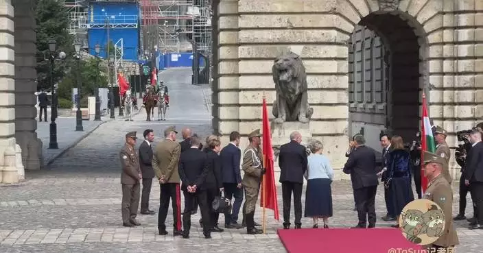 Budapest's Buda Castle rolls out red carpet for Xi