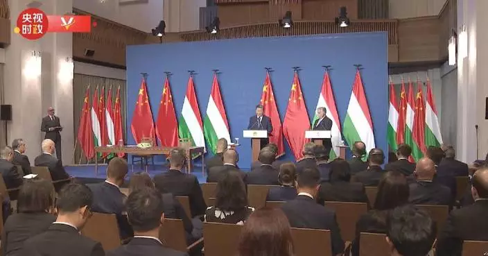 Xi, Orban hold joint press conference in Budapest