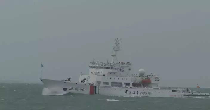 Fujian coast guard conducts regular patrol in waters near Kinmen