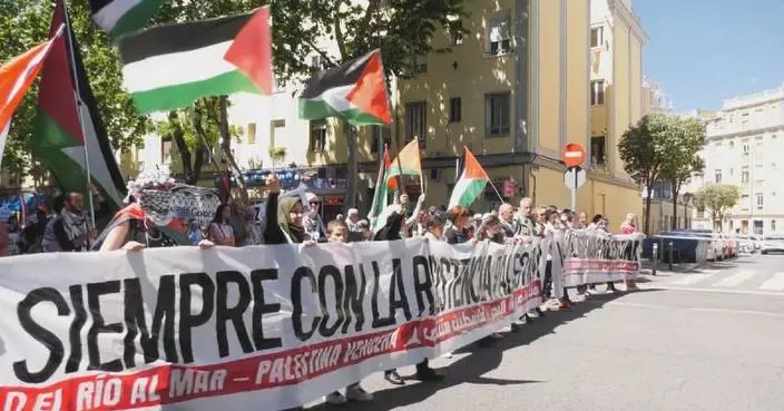 Student protests against Gaza war spread in Europe, sparking clashes