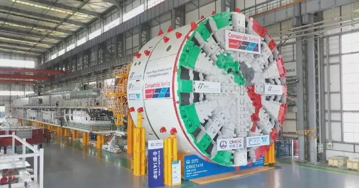 China’s shield tunneling machines see rising popularity in overseas market