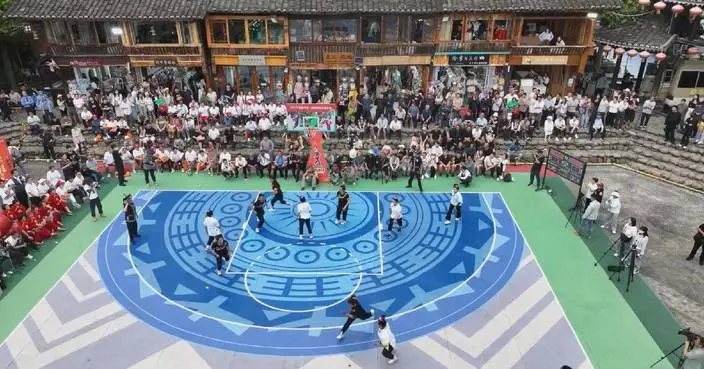 Ethnic minority women shine in grassroots-level basketball tournament in Guizhou Province