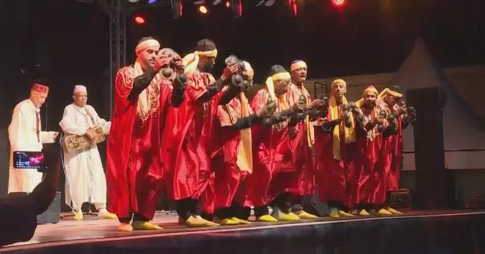 Gnawa masters promote tradition folk music in Morocco